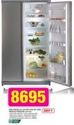 Defy 556Ltr Metallic Silver Side By Side Fridge/Freezer DFF404