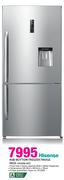 Hisense 458Ltr Bottom Freezer Fridge Inox H610BI WD