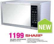 Sharp 34Ltr Grill Microwave Oven R 77AT ST