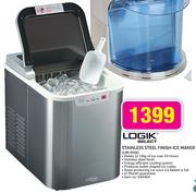 Logik Select Stainless Steel Finish Ice Maker LMI 015S 