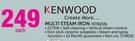 Kenwood Multi Steam Iron ST6215-Each