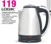 Logik Cordless Kettle LSSK180A