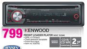Kenwood Front Loader Player KDC 315M
