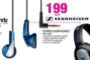 Sennheiser Stereo Earphones MX 365-Each