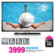 Telefunken 42" LED TV TLEDD 42FHD A