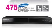 Samsung DVD Player DVD E360