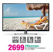 Hisense 32" HD Ready TV LEDN32D33