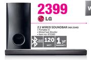 LG 2.1 Wired Soundbar NB 2540