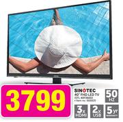 Sinotec 40" FHD LED TV STL 40F360D
