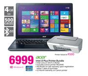 Acer Intel i3 Plus Printer Bundle