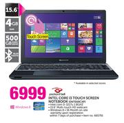 Packard Bell Intel Core i3 Touch Screen Notebook ENTE69CXP