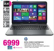 HP Intel Core i3 Notebook