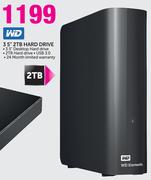 WD 3.5" 2TB Hard Drive