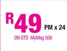 Vodacom K4201-Z USB Modem+ Alcatel One Touch 3000+ Starter Pack-On STD MyMeg 500