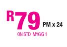 Vodacom K4201-Z USB Modem+ Alcatel One Touch 3000+ Starter Pack-On STD MyGig 1