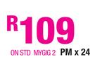 Vodacom K4201-Z USB Modem+ Alcatel One Touch 3000+ Starter Pack-On STD MyGig 2