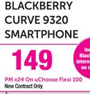 Blackberry Curve 9320 Smartphone-On uChoose Flexi 100