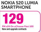 Nokia 520 Lumia Smartphone-On uChoose Flexi 100