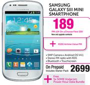 Samsung Galaxy S3 Mini Smartphone
