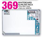 Parrot Products Whiteboard Slimline Pack-900 x 600