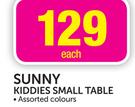 Sunny Kiddies Small Table-Each