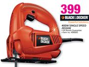 Black & Decker 400W Single Speed Jigsaw