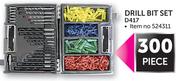 300 Piece Drill Bit Set D417