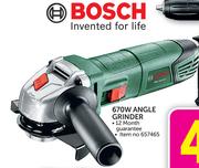 Bosch 670W Angle Grinder