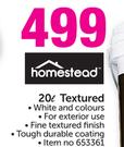 Homestead 20Ltr Textured