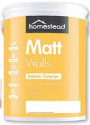 Homestead 20Ltr Matt Walls