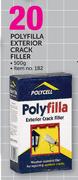 Polycell Polyfilla Exterior Crack Filler-500g