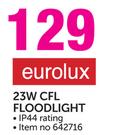 Eurolux 23W CFL Floodlight