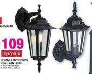 Eurolux 6 Panel Up/Down Face Lantern