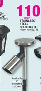 Stainless Steel Spotlight-Each