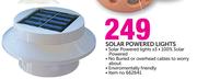 Solar Powered Lights