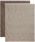 Ready-Made Fabric Roman Blind Blockout(Choc Or Stone) 600x1000mm
