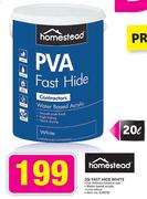 Homestead 20L Fast Hide White