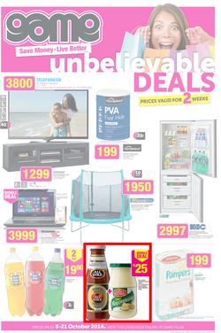 Game : Unbelievable Deals (8 Oct - 21 Oct 2014), page 1
