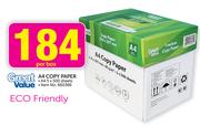 Great Value A4 Copy Paper-Per Box