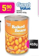 Great Valve Baked Beans-410g-Each