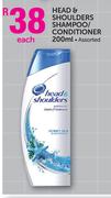 Head & Shoulders Shampoo/Conditioner Assorted-200ml Each