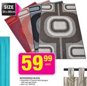 Bordered Rugs 50x80cm-Each