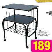 Eezi TV Trolley 72x60x40cm