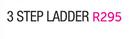 Stramm 3 Step Ladder-Each