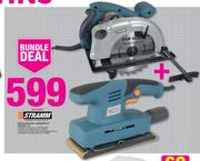 Stramm Circular Saw And Sander Kit SMM165CS OS-Per Bundle