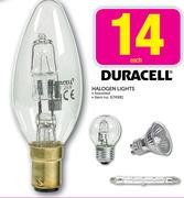 Duracell Halogen Lights Assorted-Each