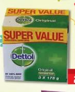 Dettol Soap Assorted-3's Pack
