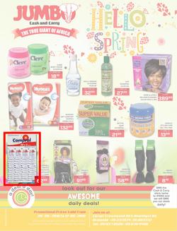 Jumbo Cash & Carry : Hello Spring (29 Aug - 12 Sep 2016), page 1