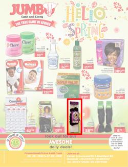 Jumbo Cash & Carry : Hello Spring (29 Aug - 12 Sep 2016), page 1