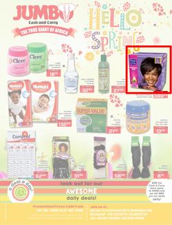 Jumbo Cash & Carry : Hello Spring (29 Aug - 12 Sep 2016), page 1